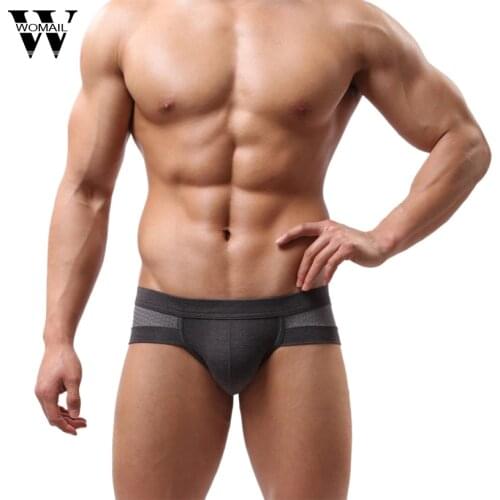 Мужские хлопковые трусы Womail China At AliExpress