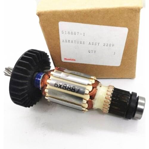AC 220-240V Rotor Motor Armature Replacement for MAKITA HR1830 515649-8 Rotary Hammer