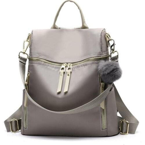 Women Backpack High Quality PU Leather School Bag Women Backpacks Girls Teenagers Interior Compartment Computer Interlayer 2019