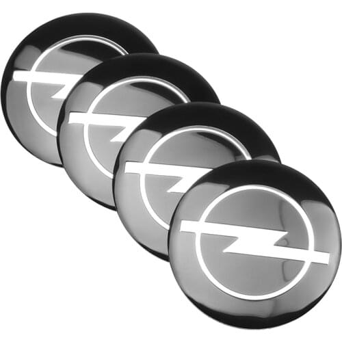 4pcs 56MM Car Styling Car Wheel Center Hub Caps Badge Stickers For Opel Astra H G J Insignia Mokka Zafira Corsa Auto Accessories