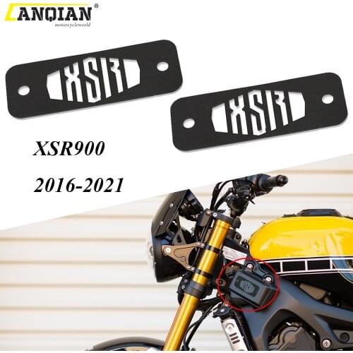 Motorcycle Accessories Fuse Box Tops Plates For YAMAHA XSR900 XSR 900 2016 2017 2018 2019 2020 2021 Motor Body Decoration Sheet
