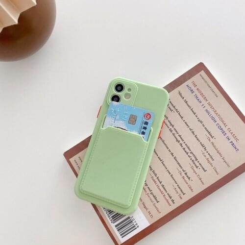 Phone Case For iPhone 12 Mini 11 Pro X XR XS Max 7 8 Plus SE 2 Fashion Wallet Funda With Card Holder Soft TPU For iPhone 11 Case