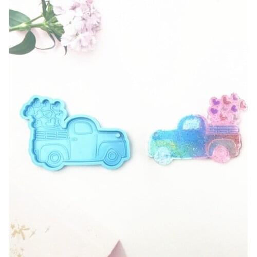 Valentines Day Series Cellphone Chain Epoxy Resin Mold Keychain Silicone Mould R7RF