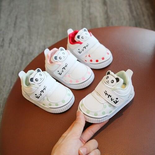 Autumn kids baby toddler shoes girls sneakers 0-2 years old children soft-soled shoes boys cartoon net shoes infant sneakers