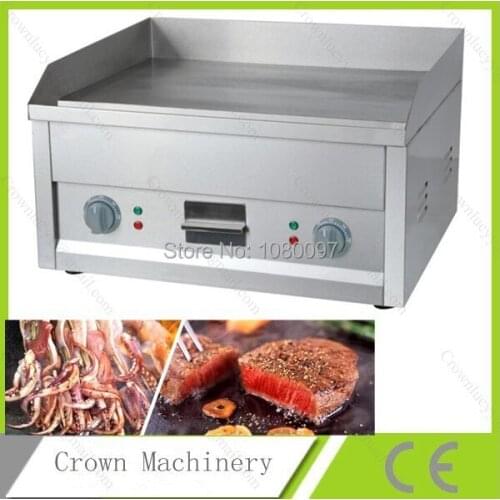 Double Commercial Electric Stainless Steel Grill