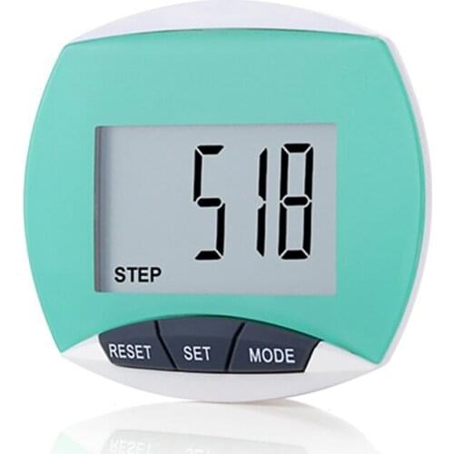 Fitness Running Digital Pedometer Waterproof Portable Digital Pedometer Step Movement Calories Counter For Outdoor Sport Walking