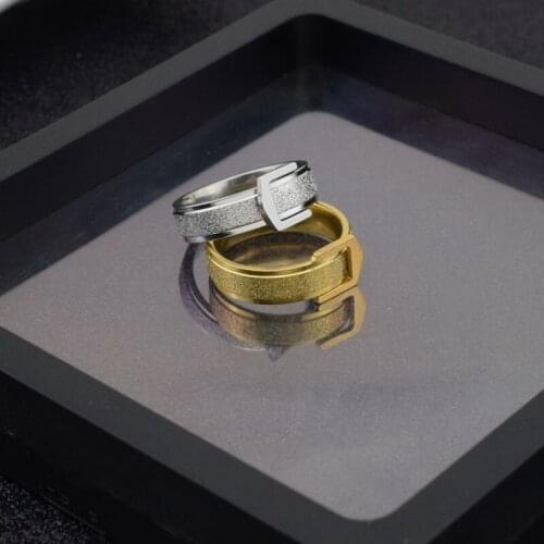 Stainless Steel Knuckle Rings Personality punk Jewelry for cool Men Couple Rings Set Hip Hop Gold Silver color Party Kpop