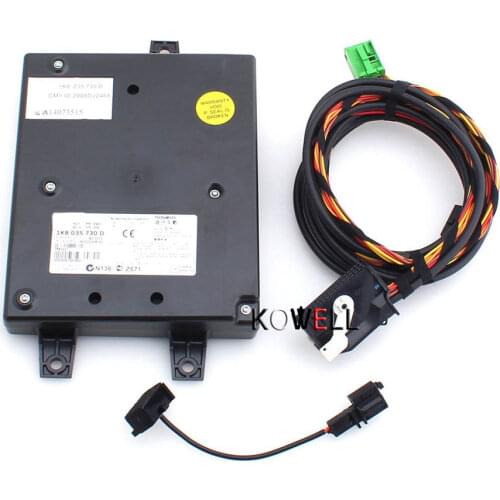 9W2 Module Bluetooth + Harnais Avec Microphone + CableLline 1K8035730D For Jetta Passat B6 VW RCD510 Golf MK6 VI MK5 MKV