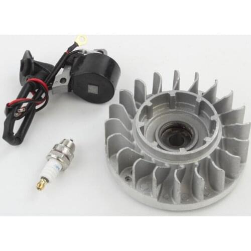 Engine Ignition Coil Module Magnetic Flywheel Spark Plug for MS660 Chainsaws Engine Motor Gasoline Saw Accessories