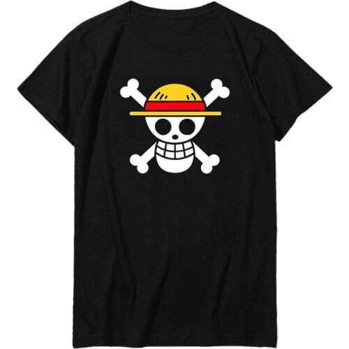 Mens T-Shirts Clothes Pirates Skull Tshirt Short Sleeve Tshirt Best Seller Streetwear Print Tee Shirt Men T-shirts Tops