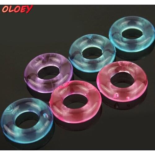 OLOEY 5/10/30 Delayed Ejaculation Peni Ring Male Penis Erection Extender Erotic Penis Ring Male Adult Sex Products Sex Toys
