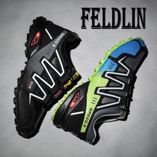 Original Speed Cross Shoes Mens Outdoor Trial Running Sneakers Sport Athelitic Shoes Outdoor Walking Shoes Top Quality Footwear