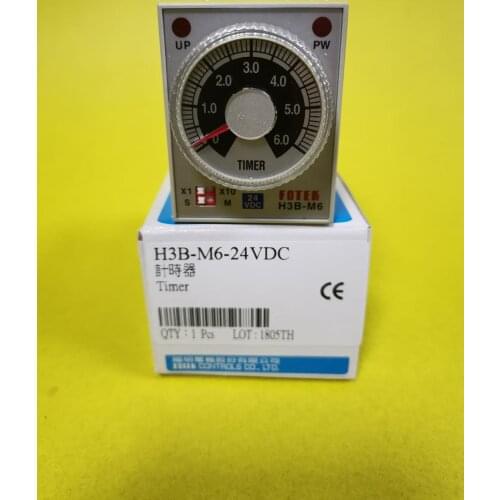 Original imported FOTEK Taiwan time relay H3B-M6-24VDC
