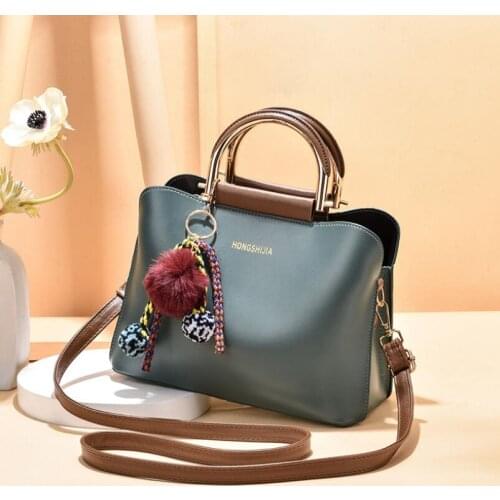 Autumn Winter New Simple Fashion Pu Female Bag Wild handbag Retro Lady Shoulder Bag Messenger Small Square Bag Shopping Bag
