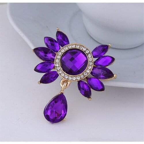 RONGQING Flower Brooches For Clothes