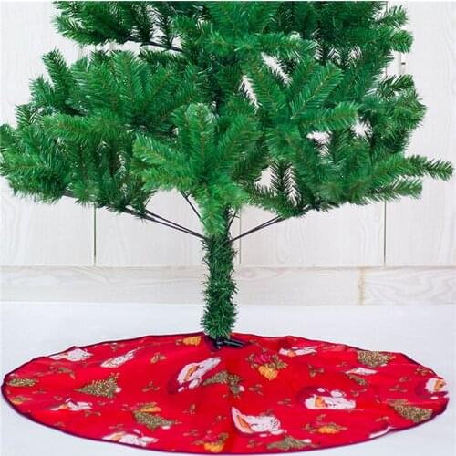 Christmas Tree Skirt Snowman Santa Claus Carpet Door Mat Xmas Tree DecorTree Skirts Ornaments New Year Decoration