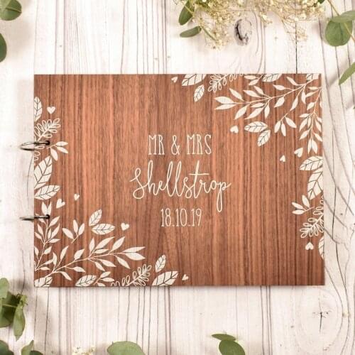 Wedding guest book, wood guest book, guest book wedding, wedding book, wedding guestbook, wooden guest book, guestbook