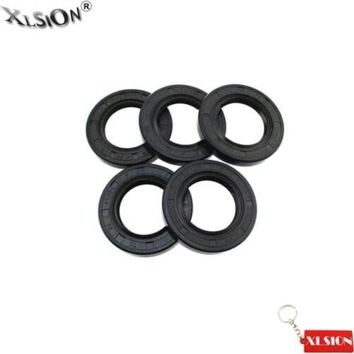 XLSION Aftermarket 5Pcs Crank Case Crankshaft Oil Seal 25x41.25x6 For Honda GX160 GX200 5.5HP 6.5HP