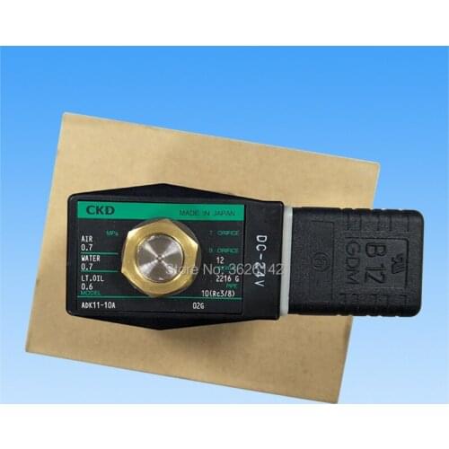 Japan CKD Solenoid Control Valve ADK11-10A-02G-DC24V for EDM Machine