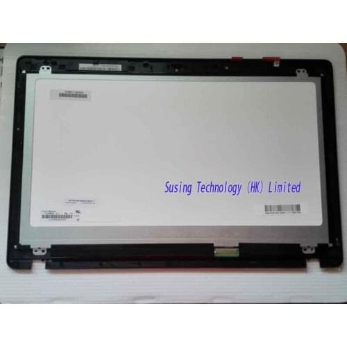 For ASUS X550C assembly N156BGE-L41 LCD Display with Touch Screen Cover Laptop Screen
