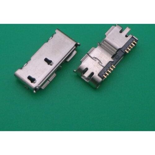 10 pcs Micro 10pin Micro usb 3.0 connector type B connector for repair mobile / Tablet PC / MP3 / MP4 / MP5,SMT