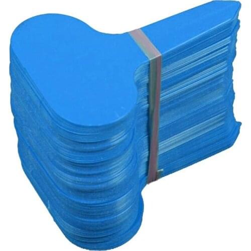100Pcs Flower Label Nursery Thick Tag Markers for Plants Garden Decoration Plastic T-type Garden Tags Ornaments Plant