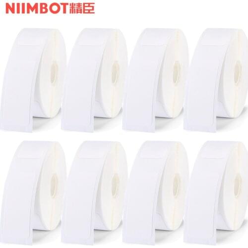 8 Rolls Niimbot Thermal Printing Label Paper Barcode Price Size Name Labels Waterproof Tear Resistant for Home Supermarket Store