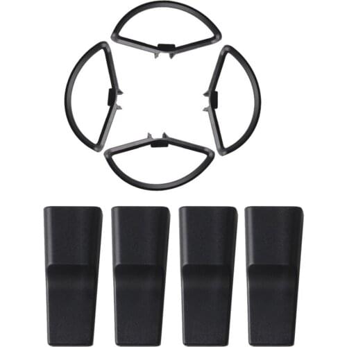 Drone Accessories 4pcs Anafi Propeller Guard Protector and 4pcs Landing Gear Kits for Parrot Anafi
