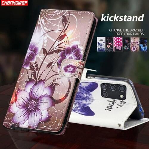 Case For Samsung Galaxy A51 A71 Embossed Flower Leather Wallet Phone Cases For Samsung A51 A71 A515 A715 A 51 71 5G Flip Cover
