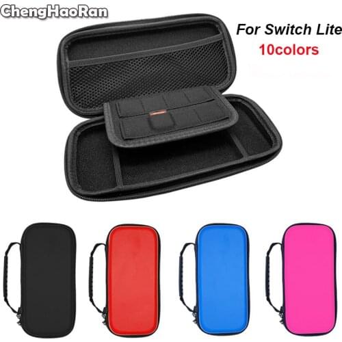 ChengHaoRan 10Colors New Storage Bag for Nintendo Switch Mini Portable Travel Protective Bag for Nintend Switch Lite Case Cover