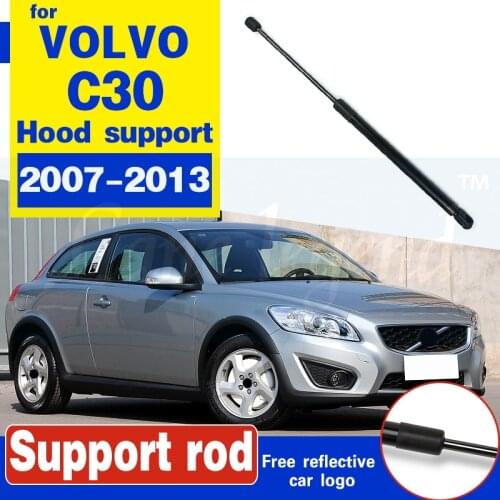 For VOLVO C30 2007-2013 Car Engine Cover Supports Struts Rod Front Bonnet Hood Lift Hydraulic Rod Strut Spring Shock Bar
