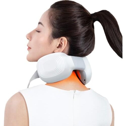 Electric Neck Massage Instrument Cervical Spine Treatment Relax Multifunctional Portable Shoulder Cervical Massager Relaxing
