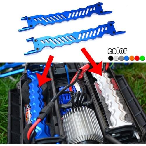 GPM Metal Aluminum alloy battery Fixed plate holder Heat dissipation #7719 for TRAXXAS 1/5 X-MAXX 6S 8S 77086-4 MONSTER TRUCK