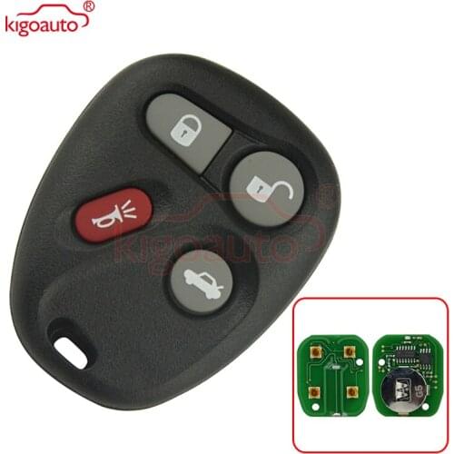 Kigoauto KOBUT1BT remote fob 4 button 315Mhz for GMC Pontiac Chevrolet Cadillac Buick 2001 2002 2003 2004 2005