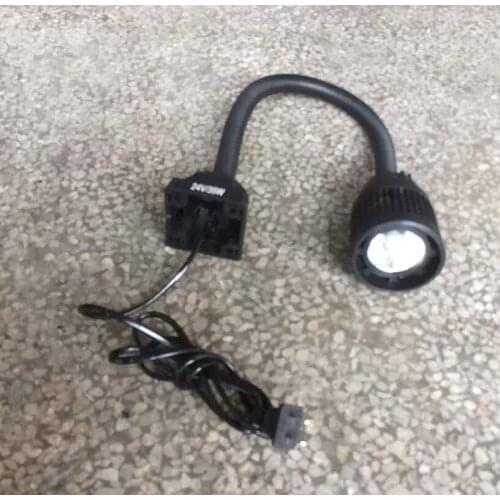 Rocker Arm Vertical Milling Machine Milling Head Accessories Black Quartz Lamp 24V35W send base