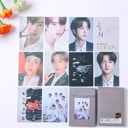 Kpop Bangtan Boys Lomo Card Photocard New Dicon Box Small Card Set All Styles Collective Blessing Accessories Photocard