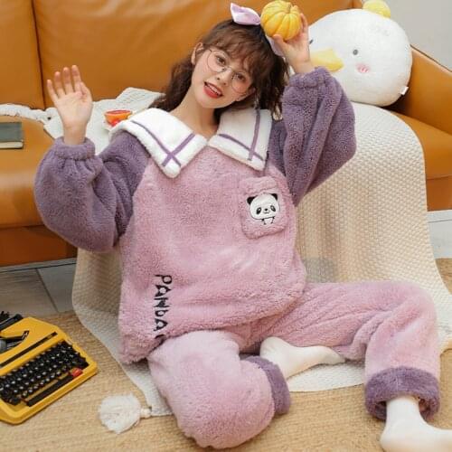 NIGHTWA Women's Warm Pajamas