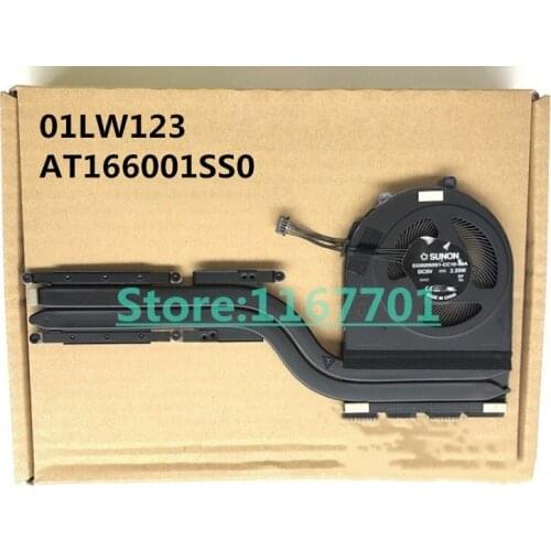 New Original Laptop/Notebook CPU cooling Radiator Heatsink&Fan for Lenovo Thinkpad E480 E580 01LW123 AT166001SS0