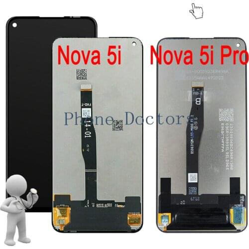 Full LCD DIsplay + Touch Screen Digitizer Assembly For Huawei Nova 5i Pro / Nova 5i GLK-LX1 ; New ; 100% Tested