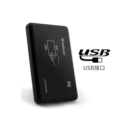 USB RFID 125Khz ID card reader EM4100 TK4100 card readers