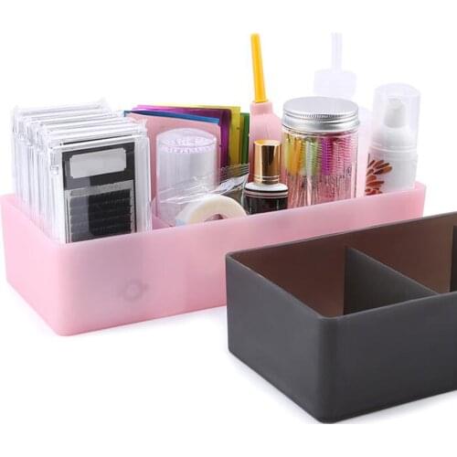 Large Capacity Eyelash Tool Storage Box For Eyelash Extension Tweezer Case Cosmetic Makeup Tools Storage Box