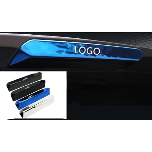 Stainless Steel Rear Top Brake Light Warning Decoratece Cover For Subaru Forester Outback 2013 14 15 16 17 18 2019 XV CA174