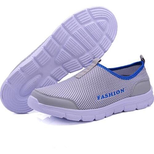 2021Women Shoes Breathable Mesh Sandals Shoes Lightweight Quick-drying Comfortable Women Slip-On Mules Flats