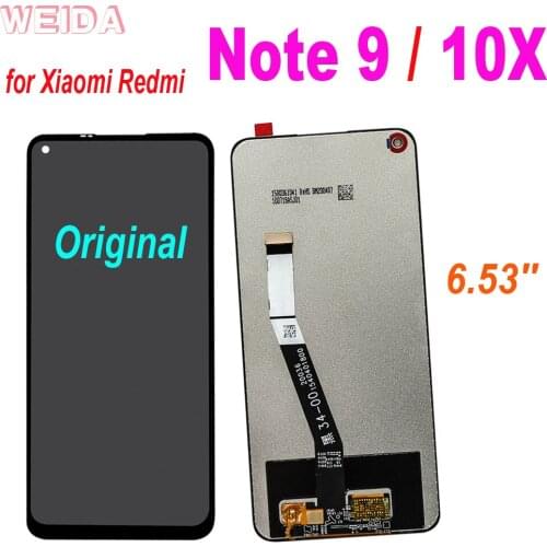 6.53" Original LCD For Xiaomi Redmi Note 9 Note9 LCD Replacement Touch Screen Digitizer Assembly For Redmi 10X 4G LCD Display