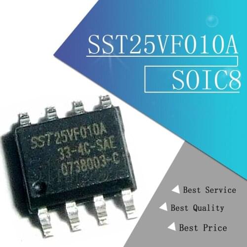 10pcs/lot SST25VF010A SST25VF010A-33-4C-SAE SOIC8