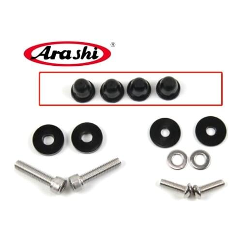 Arashi 4 PCS Rubbers for Headlight Guard Protector Lense Cover For BMW R1200GS R 1200GS 1200 GS 2013 2014 2015 2016 2017 2018