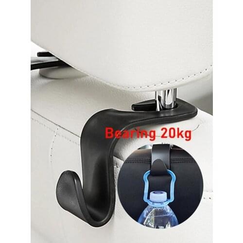 Car Seat Back Hook Universal Portable Car Accessories Interior Hanger Holder Storage For Car Bag Purse Cloth Decoration Dropship