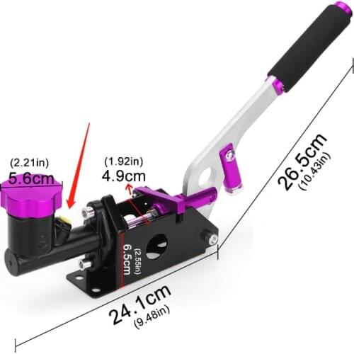 Factory Outlet Car Modified Hydraulic Handbrake Racing Handbrake Drift With Handbrake Pot Extended Handle