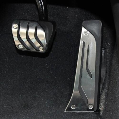 Car styling Stainless Steel Foot Pedals for BMW X1 X3 X4 X5 X6 1/2/3/5/6/7 Series M2 M3 E39 E46 E87 E90 E91 E92 Z4 F30 F20 F10