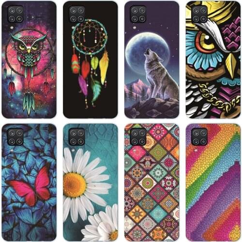 For Samsung A12 Case Soft Silicon Tpu Back Phone Cover For Samsung Galaxy A12 GalaxyA12 A 12 SM-A125F a125 Bumper 6.5inch